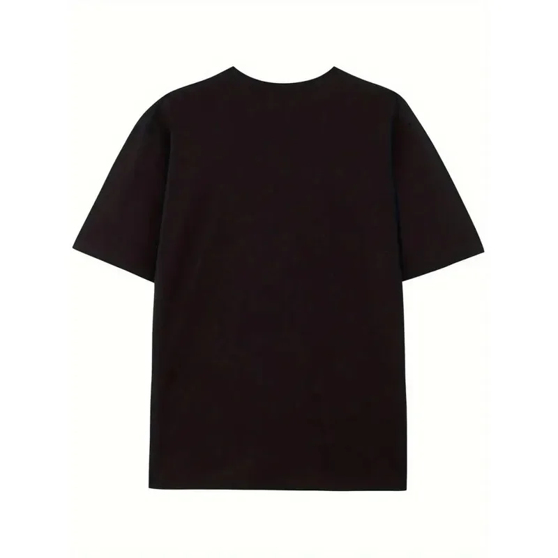 مصاص دماء هنتر بافي سبايك والملاك نمط تي شيرت تي شيرت رجالي أربعة مواسم للجنسين القطن الخالص عادية موضة الشارع