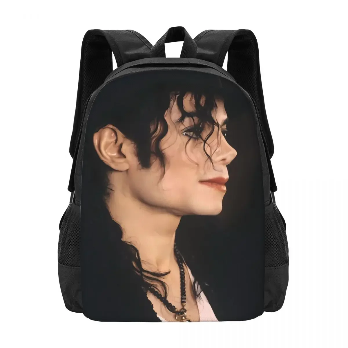 Michael Jackson Travel Laptop Backpack, Business College School Computer Bag Gift for Men & Women