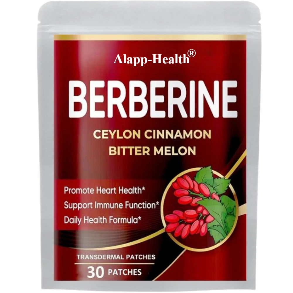 

Berberine Transdermal Patches Healthy Immune System -30 Patches One Month Supply