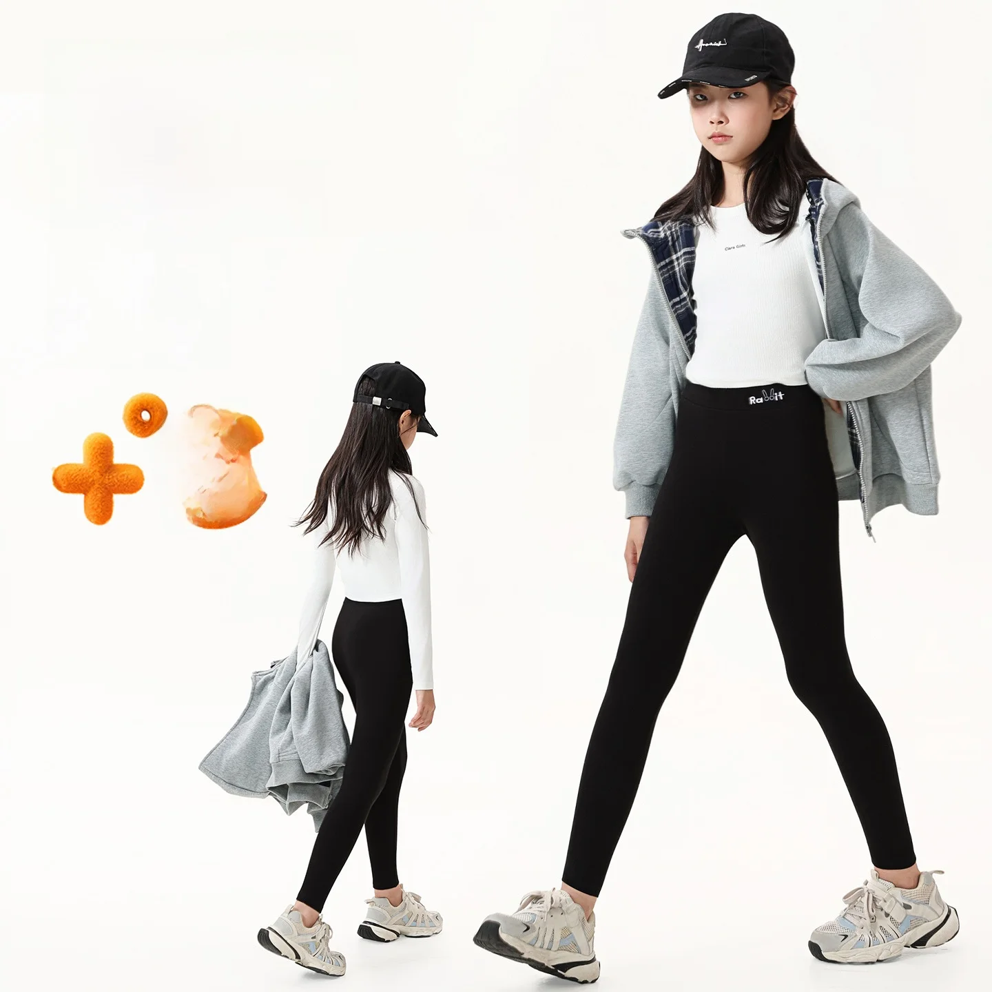 Arca das crianças calças de cintura alta calças compridas dança yoga equitação bot faionable primavera outono outerwear para meninas