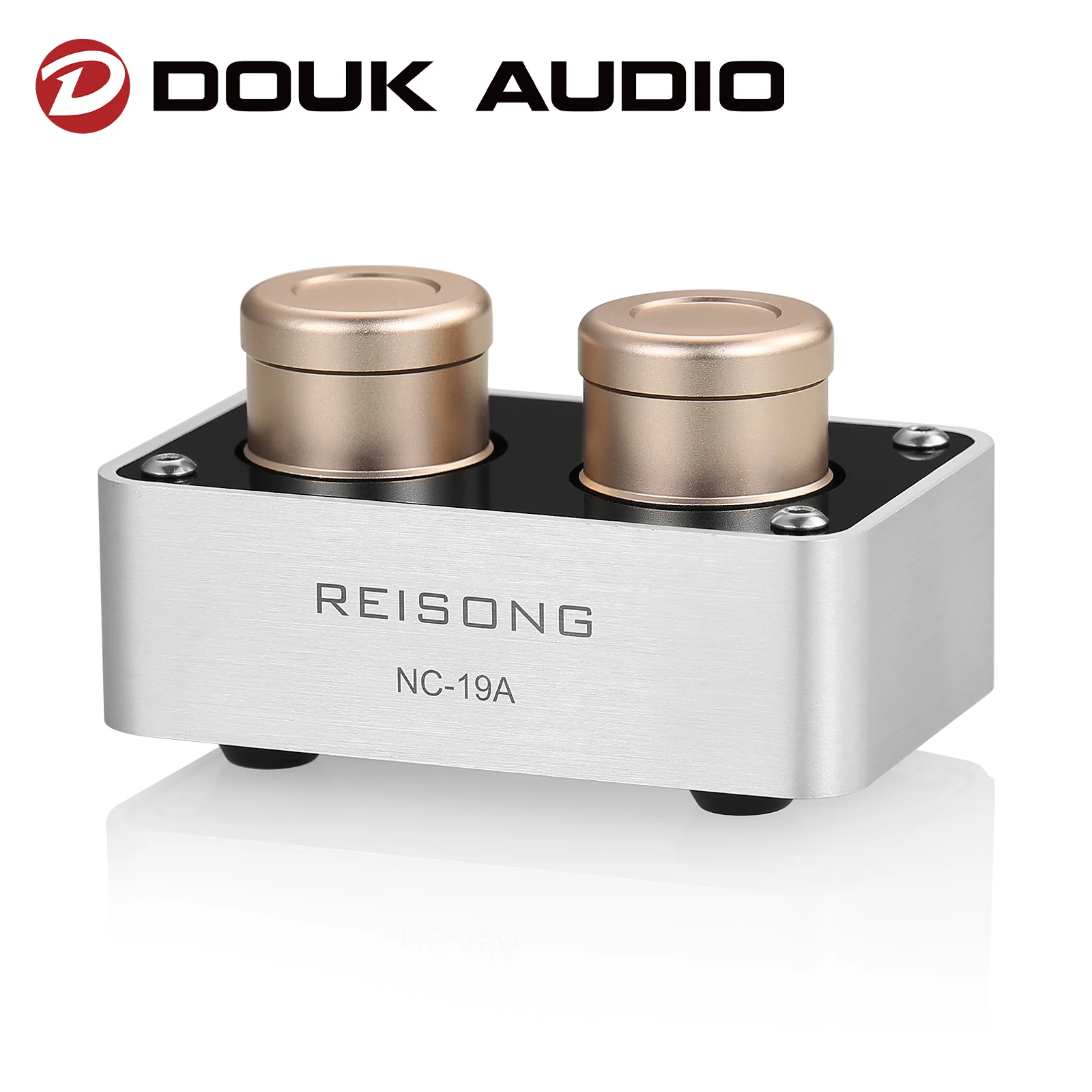 Douk Audio Mini 1:2 Step Up Transeformer Stereo Audio Passive Preamp Signale Booster for PC / Phone / CD Player