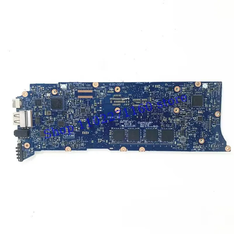 CN-0TG3CN 0TG3CN TG3CN For Dell XPS 9350 With SR2EY I5-6200U CPU Mainboard AAZ80 LA-C881P Laptop Motherboard 4GB 100%Tested Good