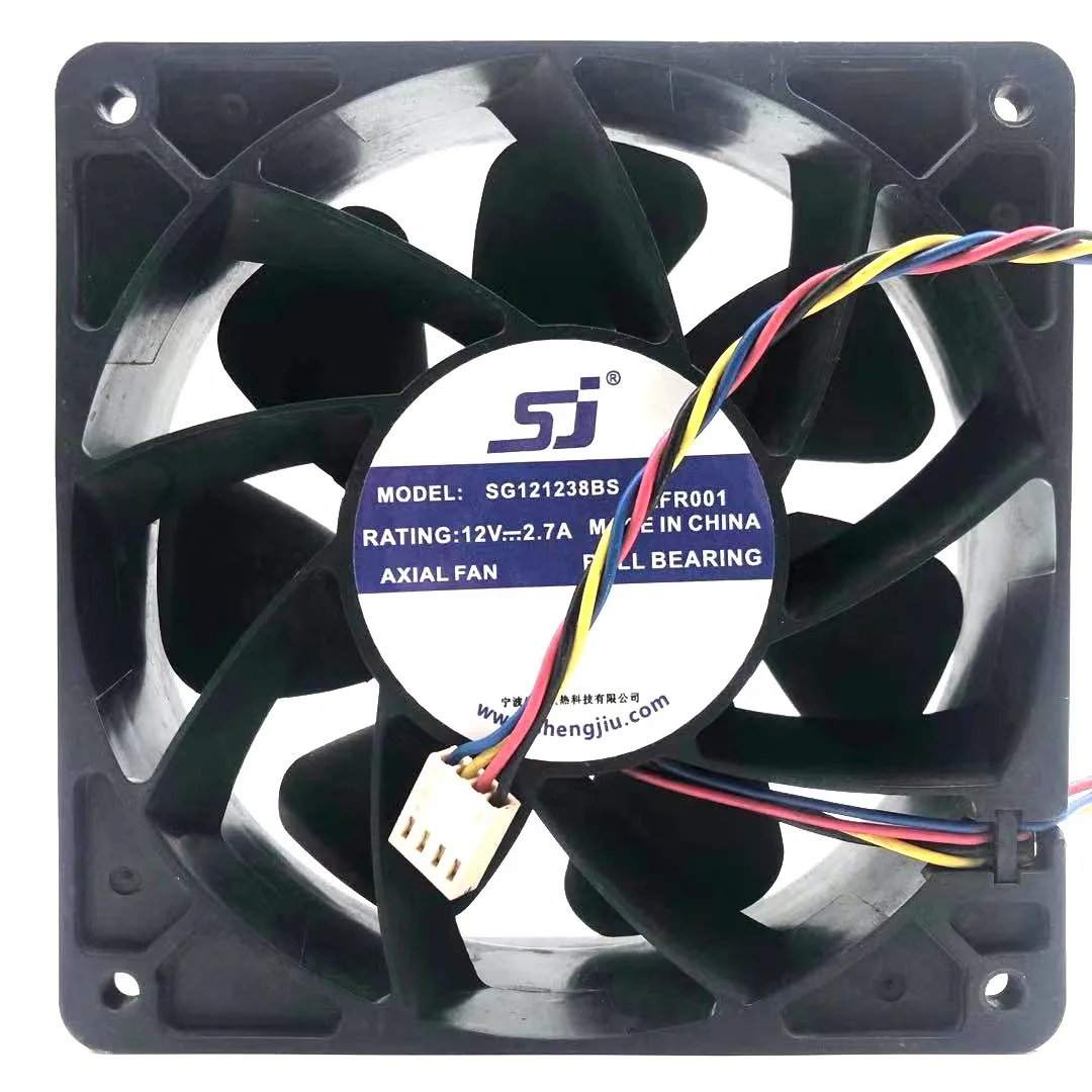 

Новый вентилятор для процессора для SJ SG121238BS 12 В 12038 а 12 см S9i T9 высокоскоростной Вентилятор охлаждения x 38 мм