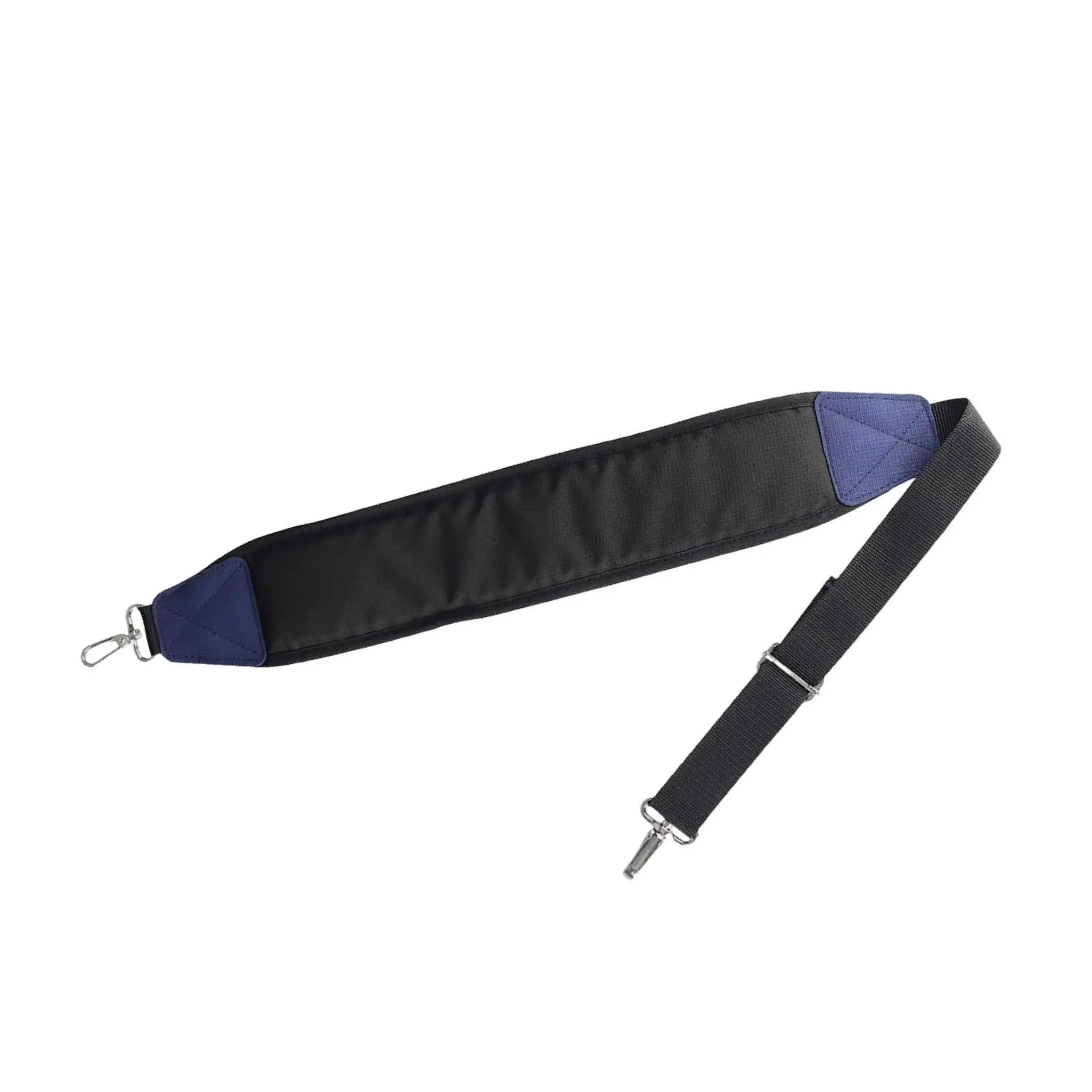 

Golf Bag Strap Thick Pad Strap Universal Shoulder Strap Black Nylon 2 Clips