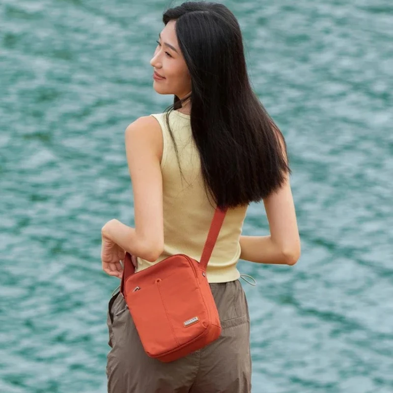 

Fouvor Women Crossbody Bag Lightweight Nylon Material Multiple Shoulder Bags Trend 2026 Casual Sports Phone Bags 2961-08 2961-19