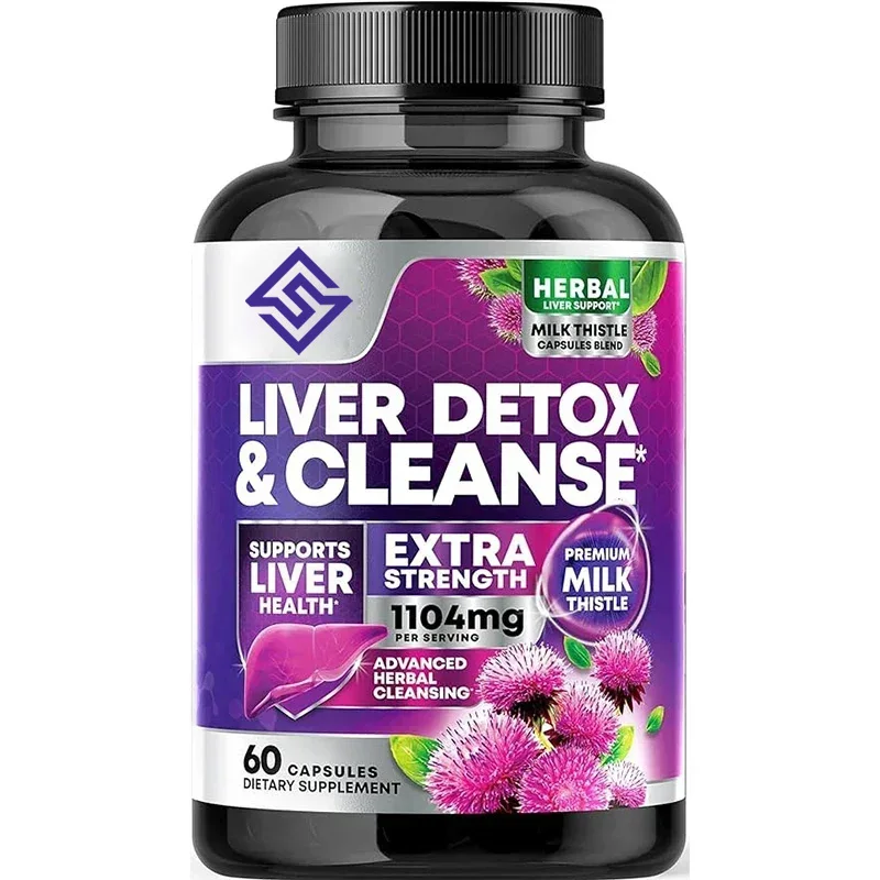 Gentle Liver Cleansing And Detoxification - Contains Silymarin, Thistle Extract, Dandelion, Beetle, Chicory Root, And Turmeric