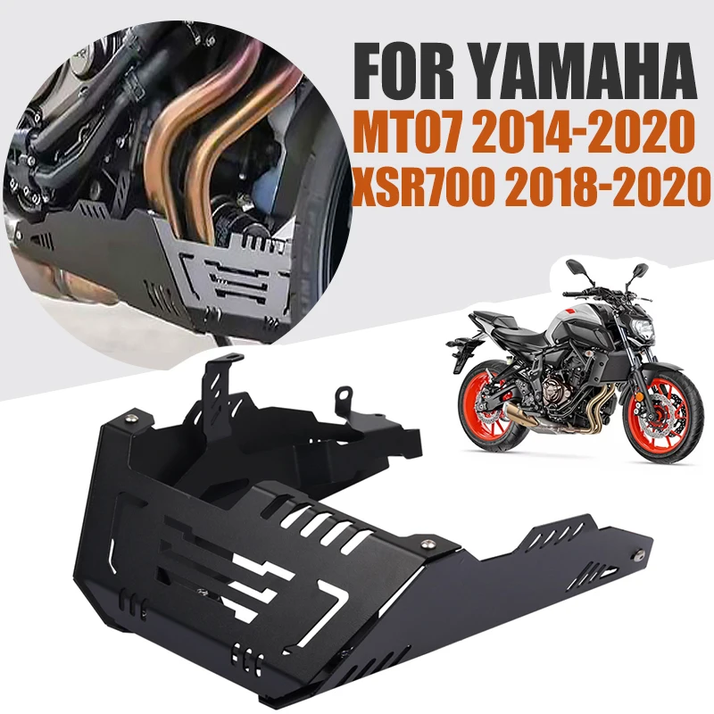 

Motorcycle Engine Protection Cover Chassis Under Guard Skid Plate For Yamaha MT 07 MT07 2014 - 2020 XSR700 XSR 700 Accessories