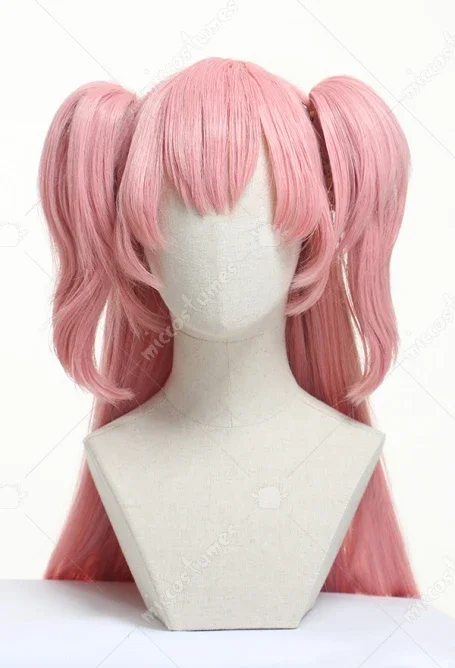 Miccostumes 100CM Madoka Kaname Final Version Cosplay Wig for Halloween Cosplay Wig