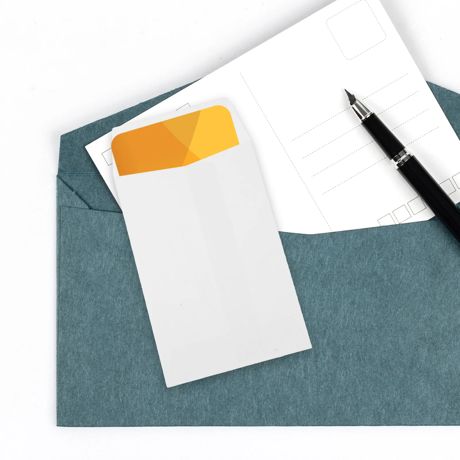 100 قطعة مغلفات نقود واضحة تخزين الورق للنقود والهدايا مغلفات الهدايا للنقود 10k مغلف تحدي التوفير