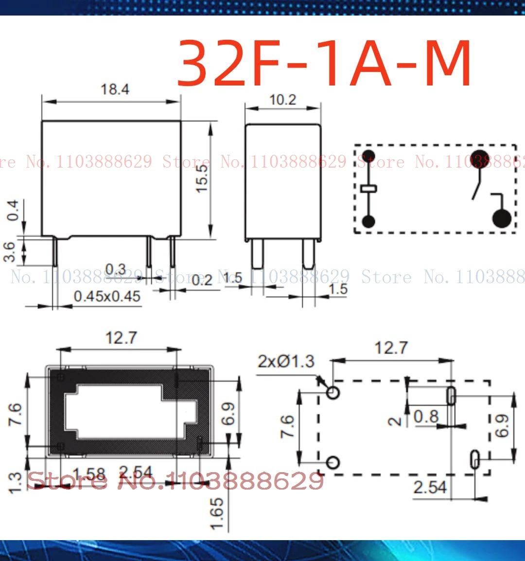 HRS3FTH-S-DC5V-A 32F-1A-M-16A