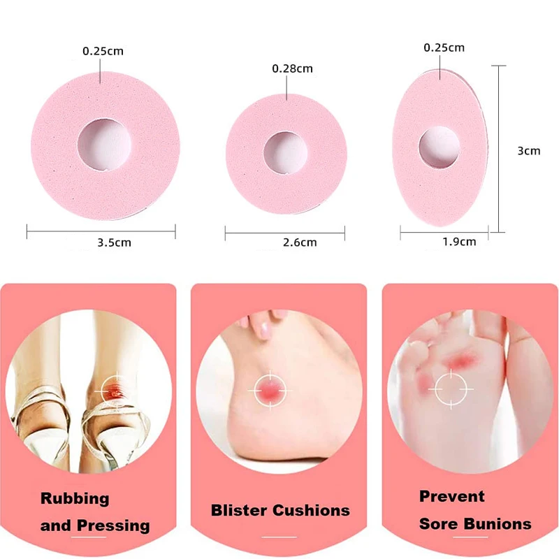 Self Adhesive Callus Cushions Soft Foam Corn Pads Toe and Foot Protectors corn pads for toes callus pads Feet Sore Shoes Sticker