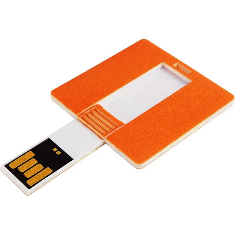 10pcs/lot Wholesale Full Color Logo Printing Customized Square Card USB Flash Drive 512MB 1GB 2GB Thumb Drives 4GB For Giveaways