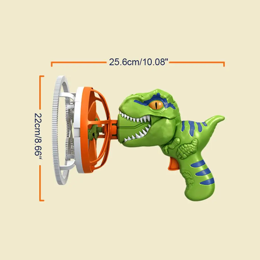 Electric Bubble Machine Dinosaur Soap Bubble Gun Automatic Blowing Bubble Guns Summer Outdoor Games Children Toys Birthday Gift