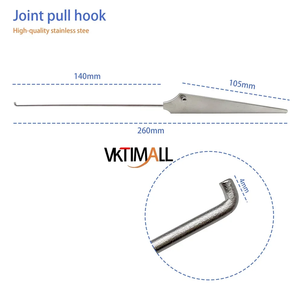 Stainless Steel Arthroscopy Probes 4mmfor Bone Joint Surgery Pet Orthopedic Surgery Instrument Autoclavable