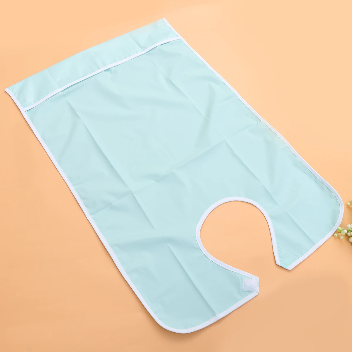 

Aid Apron For Adult Adult Bib Soft Washable Mealtime Protector For Elderly Disabled Convalescent Use Orange Pink