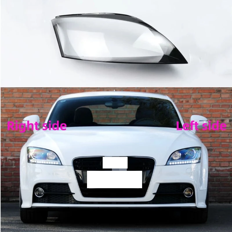 

For AUDI TT TTS TTRS 2008 2009 2010 2011 2012 2013 2014 Car Headlight Shell Headlight cover Headlamp Lens Headlight Glass