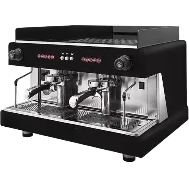 

Coffee machine, double head, professional, Italian, semi-automatic high cup electronically controlled extraction, commercial