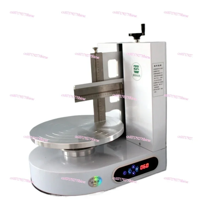 Birthday cake semi-automatic embryo wiping machine, face  embryo touching machine, lazy baking equipment, applying cream