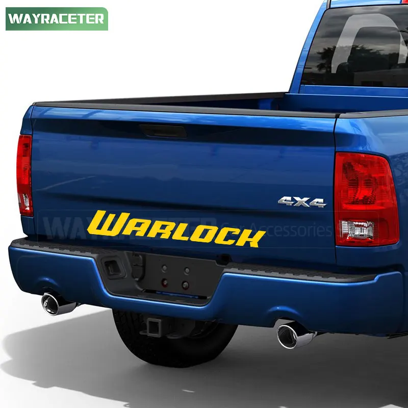 Reflective Car Tailgate Sticker Rear Trunk Tail Graphics Vinyl Decal For Dodge RAM 1500 SRT Warlock 2023 2024 Accessories - view 6