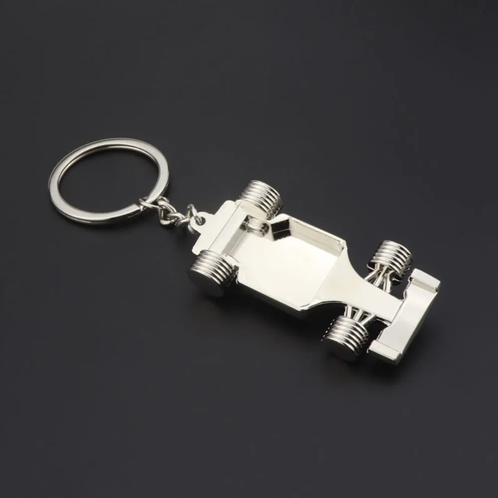 Metal F1 Keychain New Exquisite Creative Car Keyring Zinc Alloy Racing Activity Gift Racing Car Styling Pendant