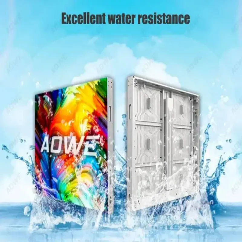 High Quality Outdoor Full Color Video Wall Display ScreenCustom Waterproof LED Display For All Scenarios