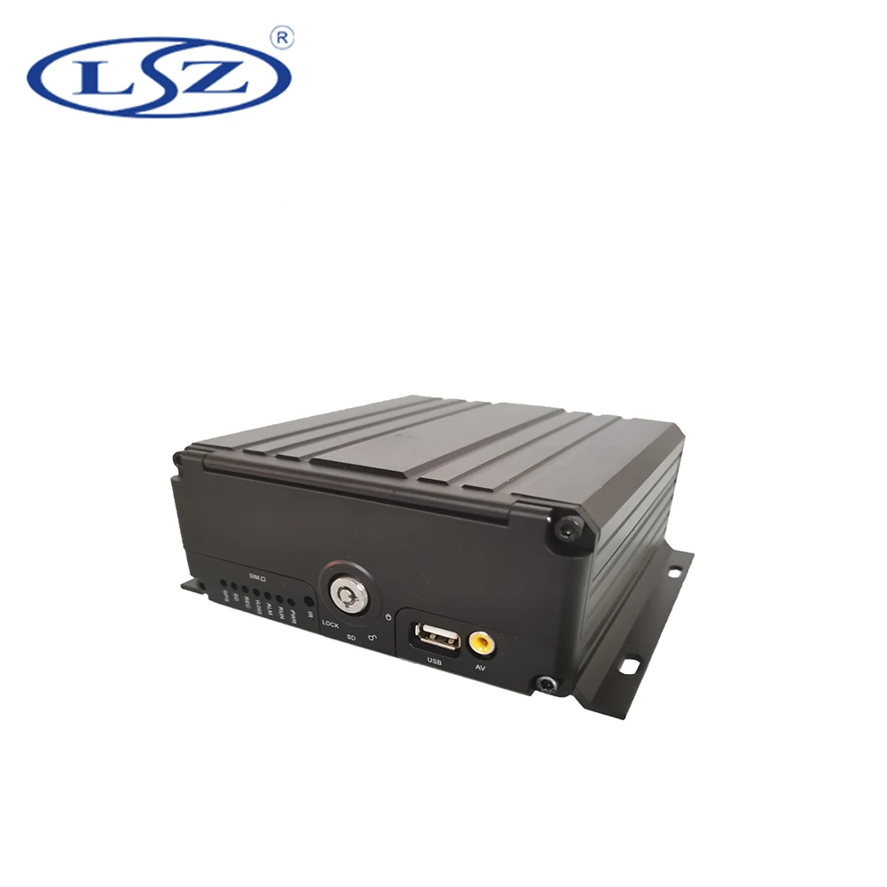 

H.264 4 channel mdvr SSD HDD live blackbox mobile DVR cargo bus mdvr