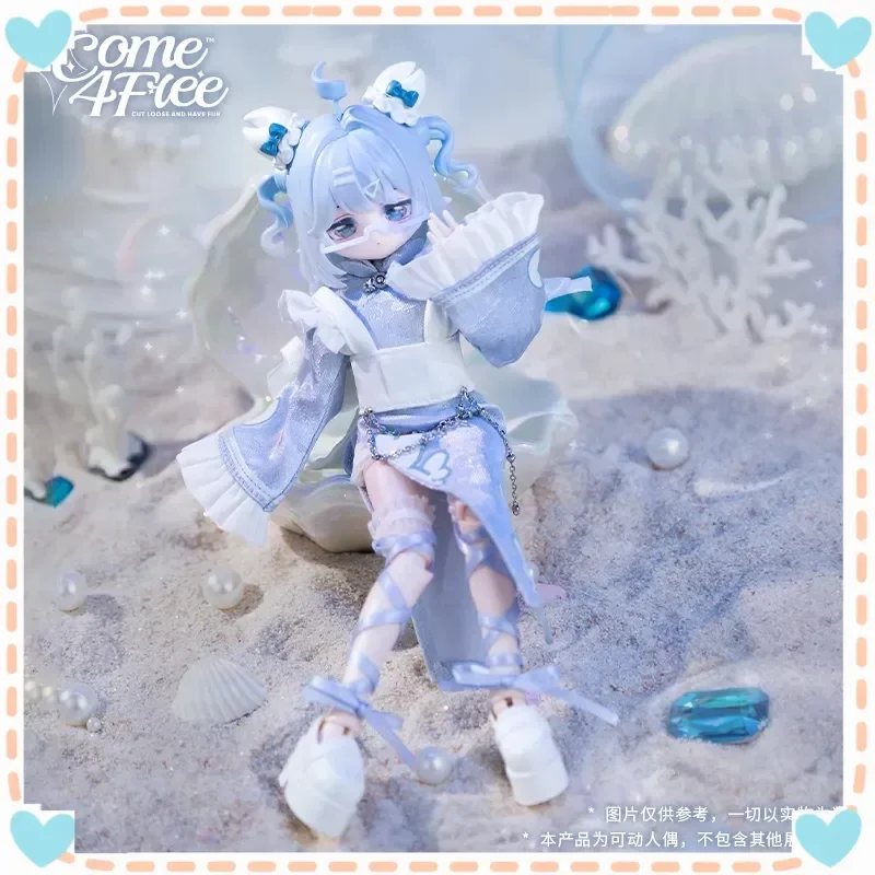 

COME4FREE Mi Sweet Ocean Gem 8-точечная шарнирная кукла BJD с глухой коробкой, нарядная фигурка, модная таинственная подарочная игрушка и хобби