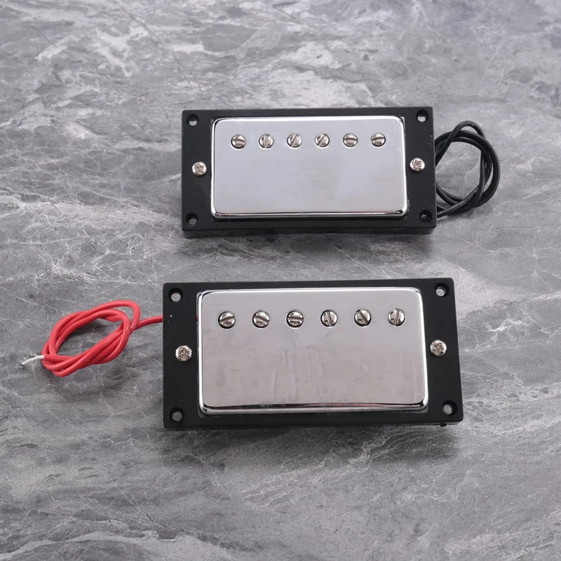 هامبوكر التقاطات بملف مزدوج للرقبة والجسر متوافقة مع جيتار كهربائي طراز LP لمجموعة استبدال أجزاء الجيتار