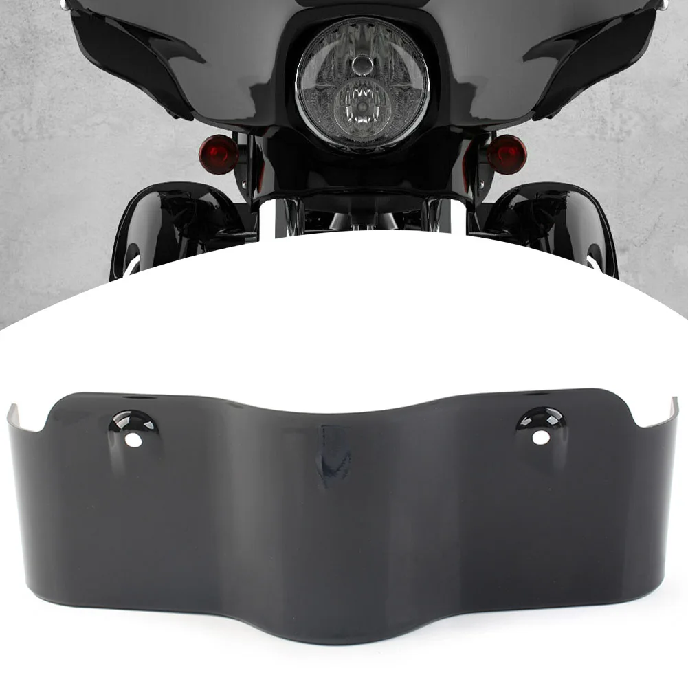 Gloss Black Motorcycle Outer Batwing Lower Trim Skirt Fairing ABS For Harley Davidson Electra Street Glide FLHT