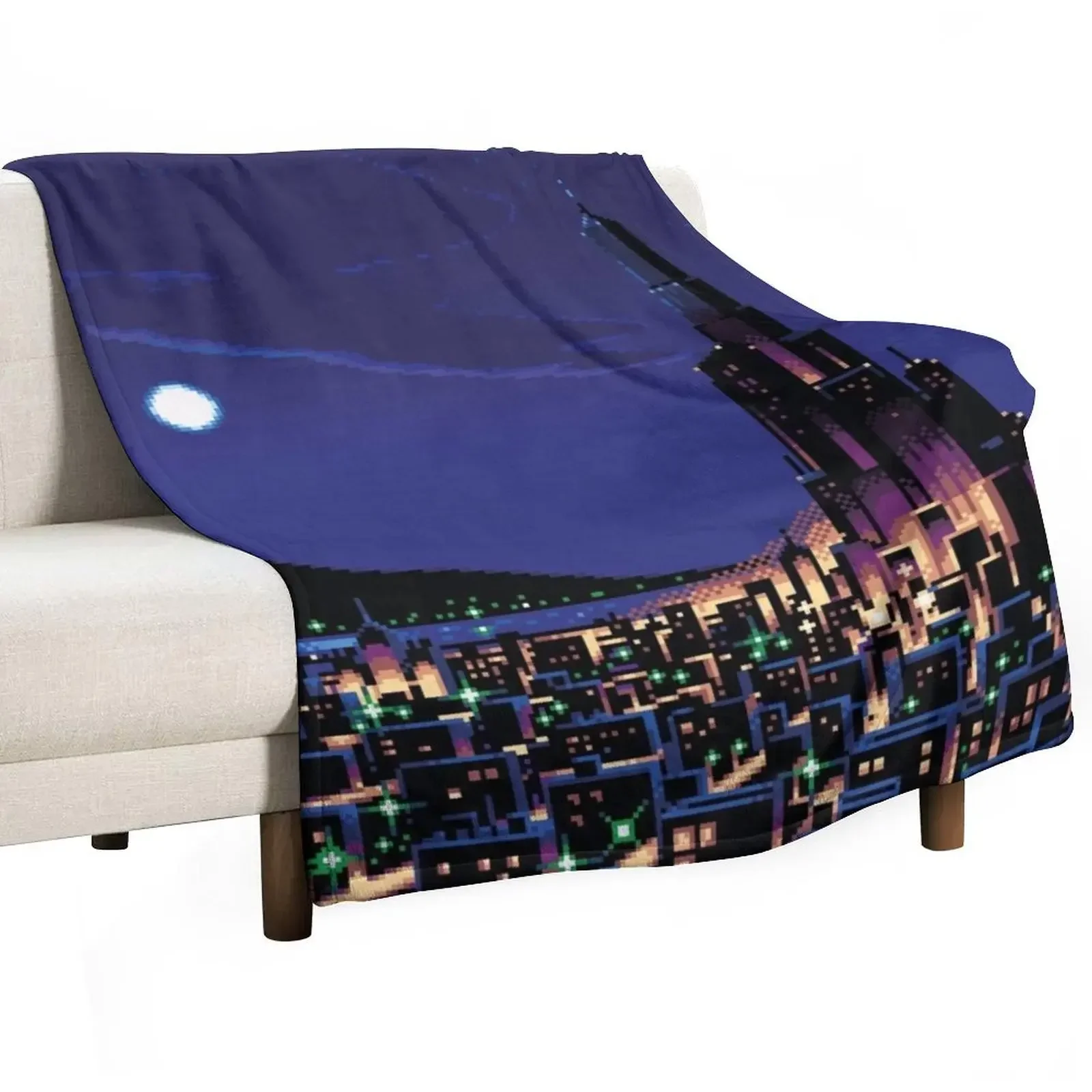 Watch Tower Throw Blanket Plaid For Decorative Sofa Thermal Summer Decorative Sofas For Baby Blankets