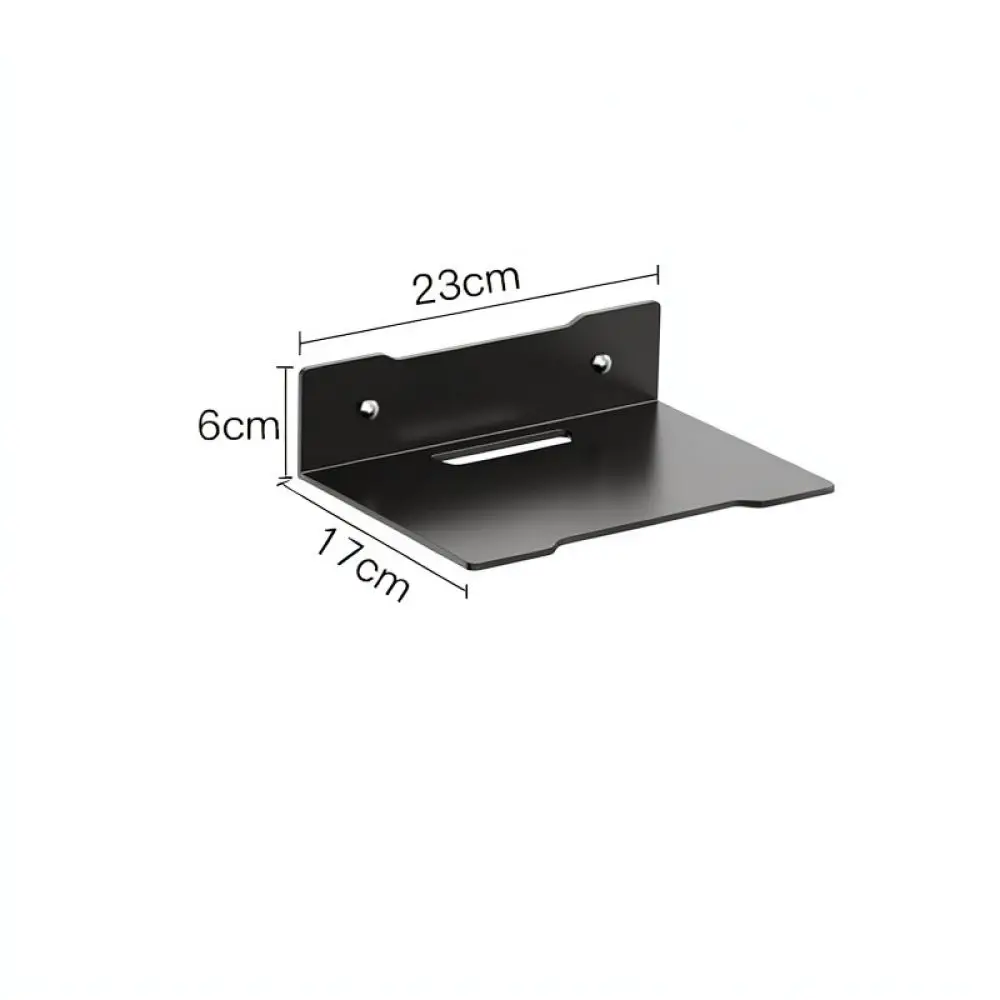 Acrylic Floating Display Shelf For Camera Projector Wall Holder Punch Free Transparent Storage Stand Home Organizer
