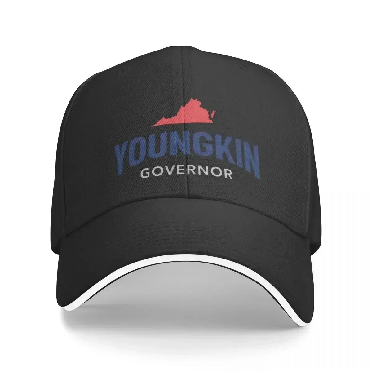 Youngkin For Governor Cap Fashion Casual Baseball Caps Adjustable Hat Summer Unisex Baseball Hats Customizable polychromatic