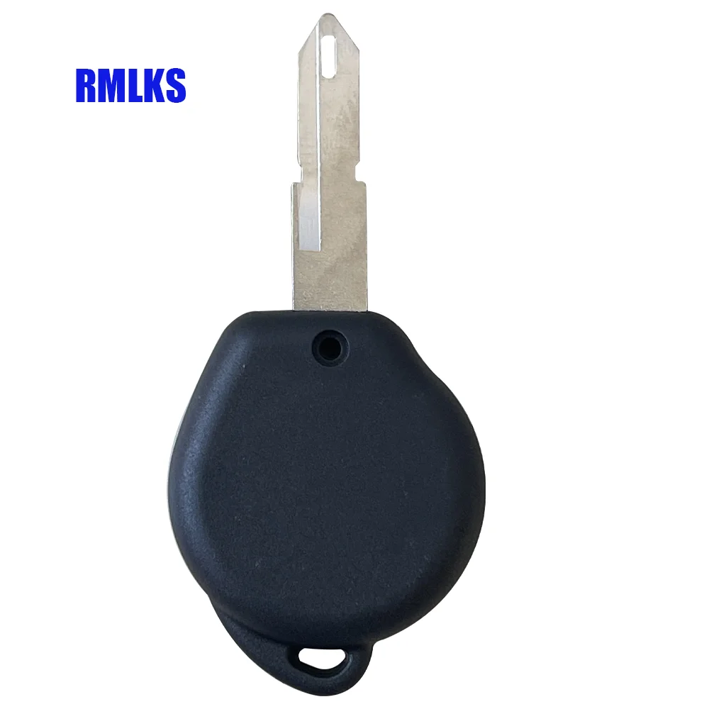 1 Button Car Remote Key Case Fob For Peugeot 106 206 Key Replacements With Battery Clip