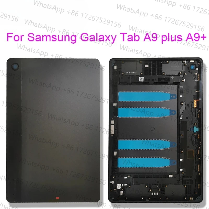 For Samsung Galaxy Tab A9 plus A9+ 11" SM-X210 SM-X215 X210 X215 Battery Cover Back Case Housing Door