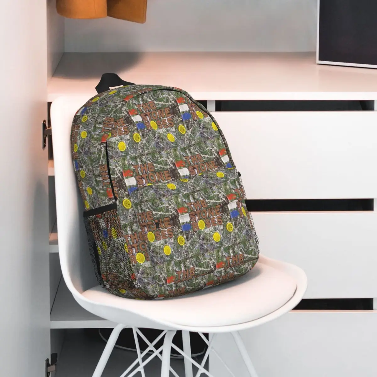 The Stone Roses Album Cov Backpack Hot Sale Daypack Large Capacity Boys Girls BookBag Shoulder Bags for Men Women School Bag