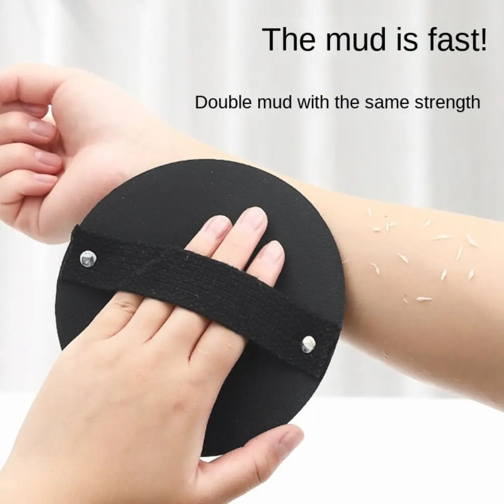 Bath Artifact Round Rubbing Towel Black Painless Rubbing Rubbing Back Tool Exfoliating Brush