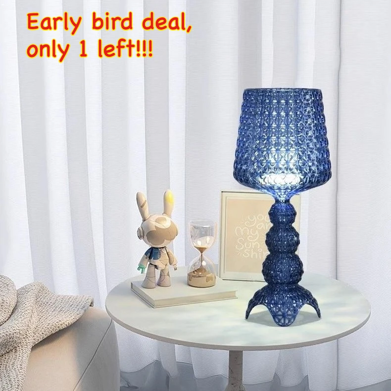 Lampada da terra cava dall'Italia, soggiorno di fascia alta, design della camera da letto, lampada da scrivania atmosferica