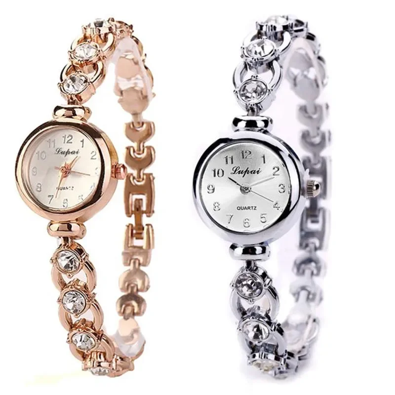 Ladies\'s Wristwatch Alloy Rhinestone Luxury Diamond Watch for Women Casual Quartz Bracelet Watch Relogio Feminino часы женские