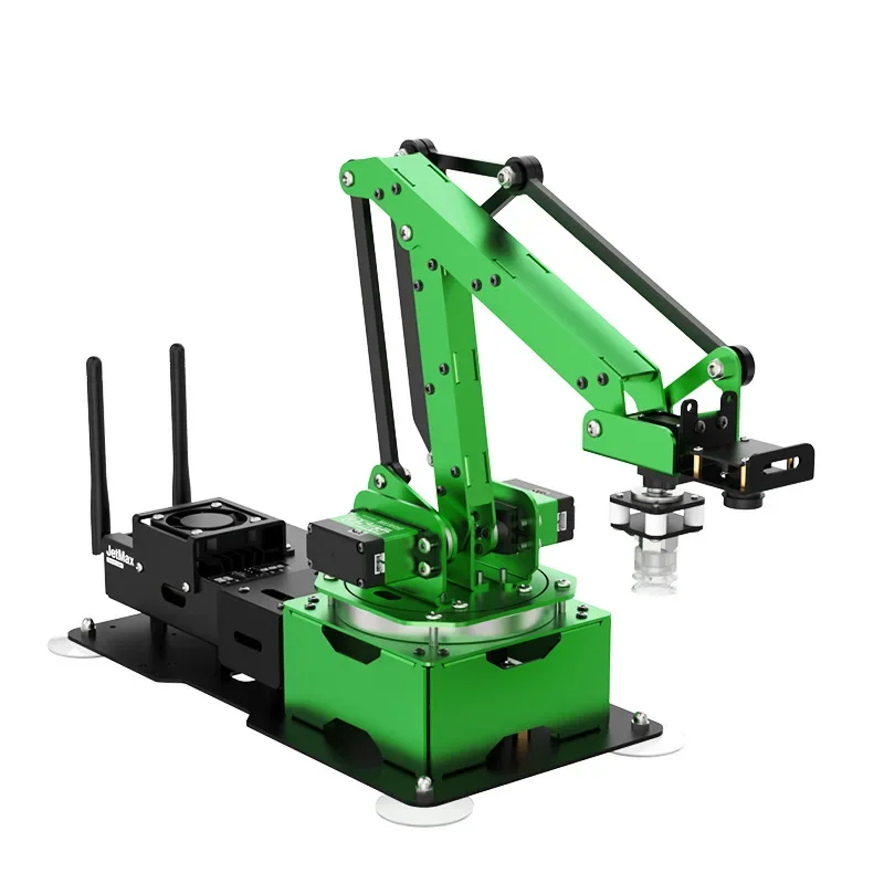 

Robotic Arm JetMax Open Source Palletizing AI Visual Recognition Desktop Programming ROS Robot