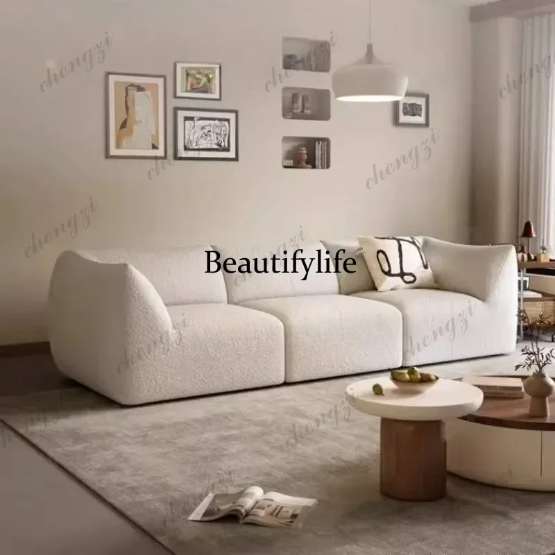 BBB Oversized European Living Room Sofas Minimalist Lazy Lounges Living Room Sofas Individual Japanese Divano