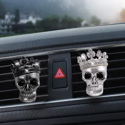 New Skull Style Perfume bottle car Air conditioning outlet perfume car perfume car interior accessories car fragrance