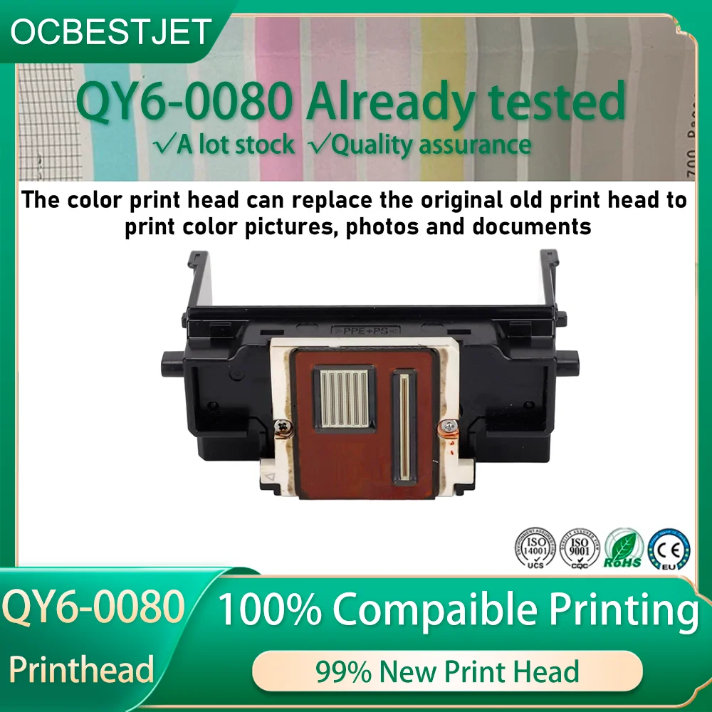 

QY6 0080 Printhead qy6-0080 For Canon IX6500 IX6580 IP4800 IP4880 IP4900 MG5280 MG5380 MX890 IP4820 MG5220 MG5250 MG5320 MG5350
