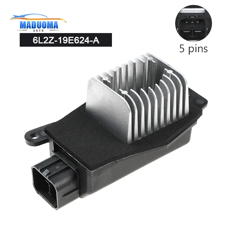 New Blower Fan Motor Heater Resistor For Ford Explorer Mountaineer 2002-2010 6L2Z-19E624-A 6L2Z19E624A 3L2Z-19E624-AA