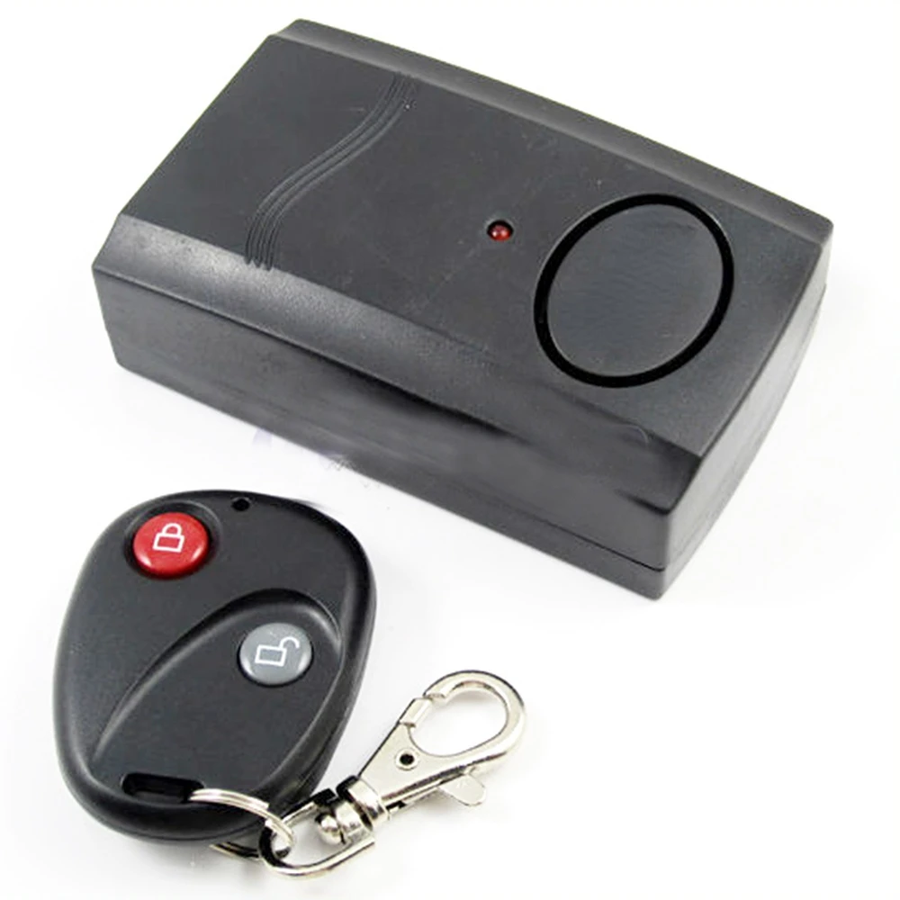 Home Security Alarm Remote Control Vibrate Door Window Burglar Alarm