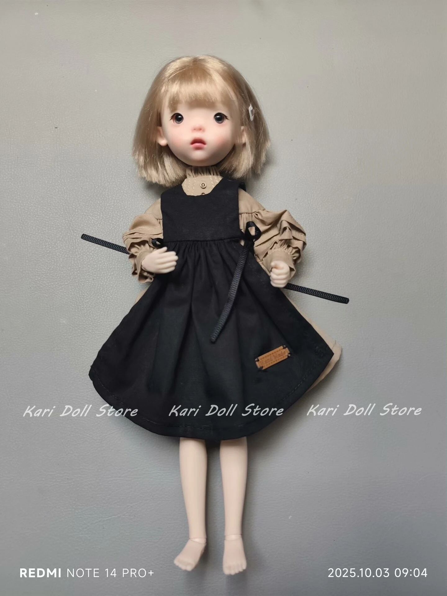 

Kari Doll Clothes and skirts minimalist style with apron set for Landazz Landoudou Doll