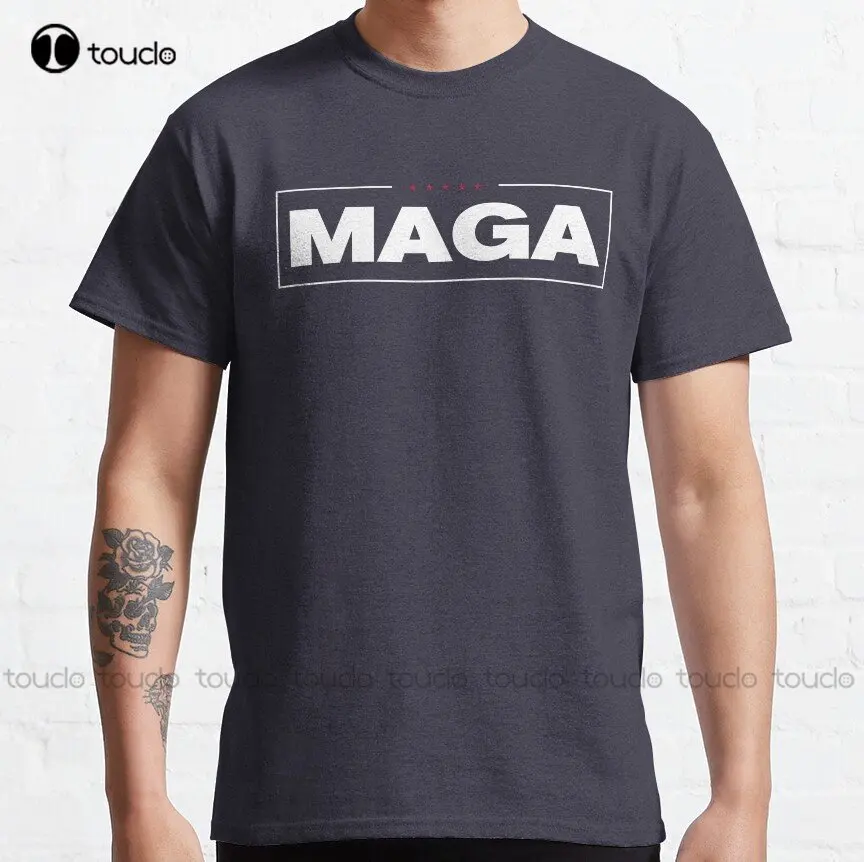 Maga Make America Great Again Classic T-Shirt Tshirt Ruler Funny Art Streetwear Cartoon Tee Digital Printing Tee Shirts Xs-5Xl