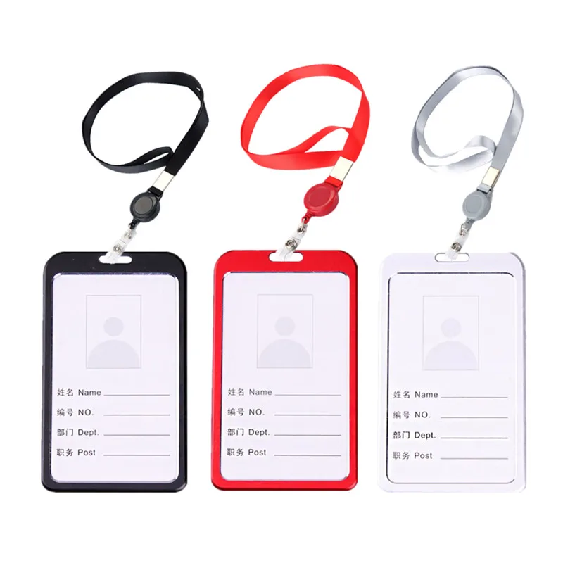 

Нейлоновый ремешок на шею для удостоверения личности, 1 шт., Значки для имени, ремешки для работников персонала, медицинских работников, карточка для пропуска, шнурок для офиса