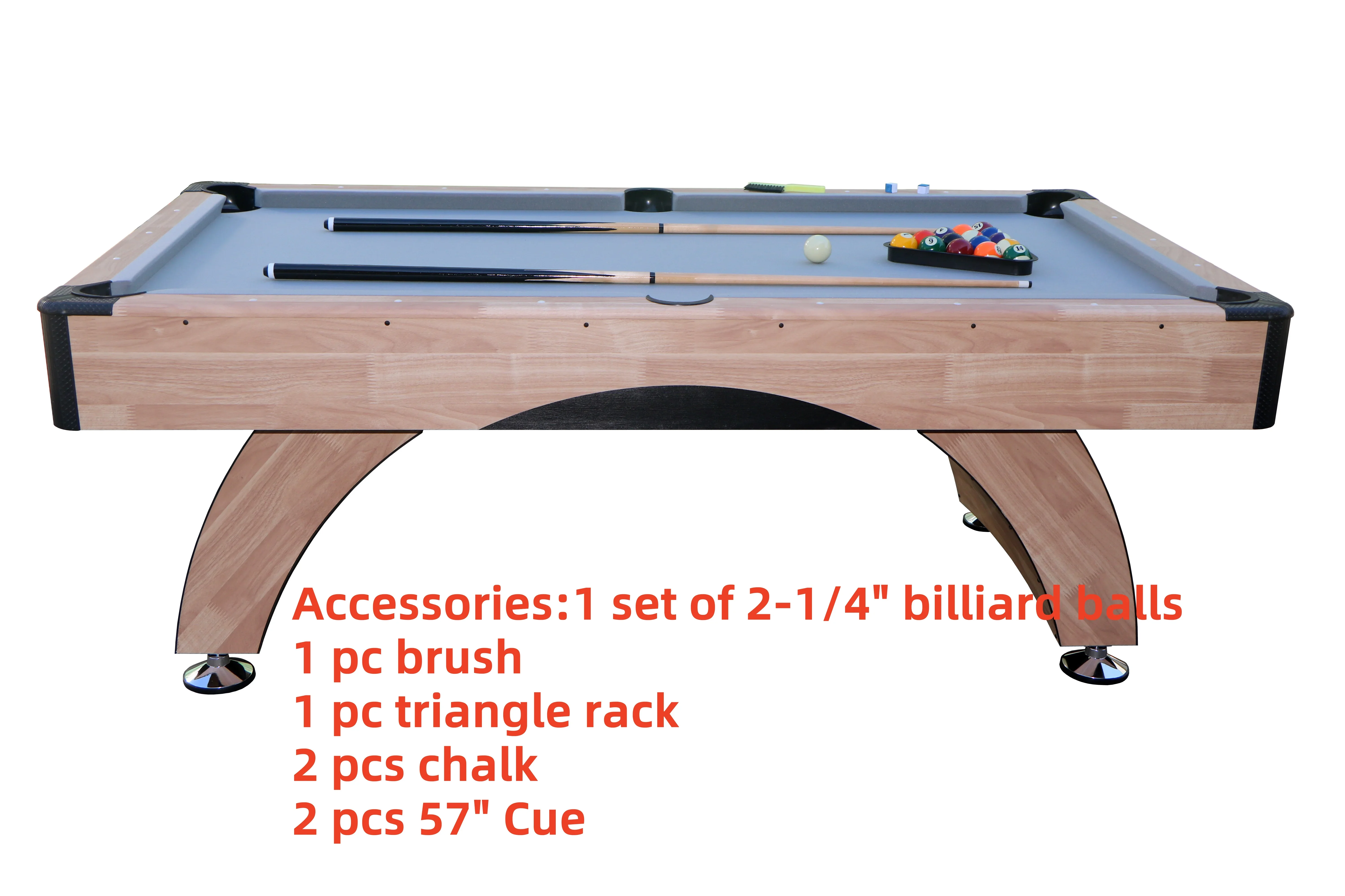 2026 84-Inch Fancy Home Snooker Billiards Pool Table Portable Indoor Folding Design with Ball Return Feature for Collecting