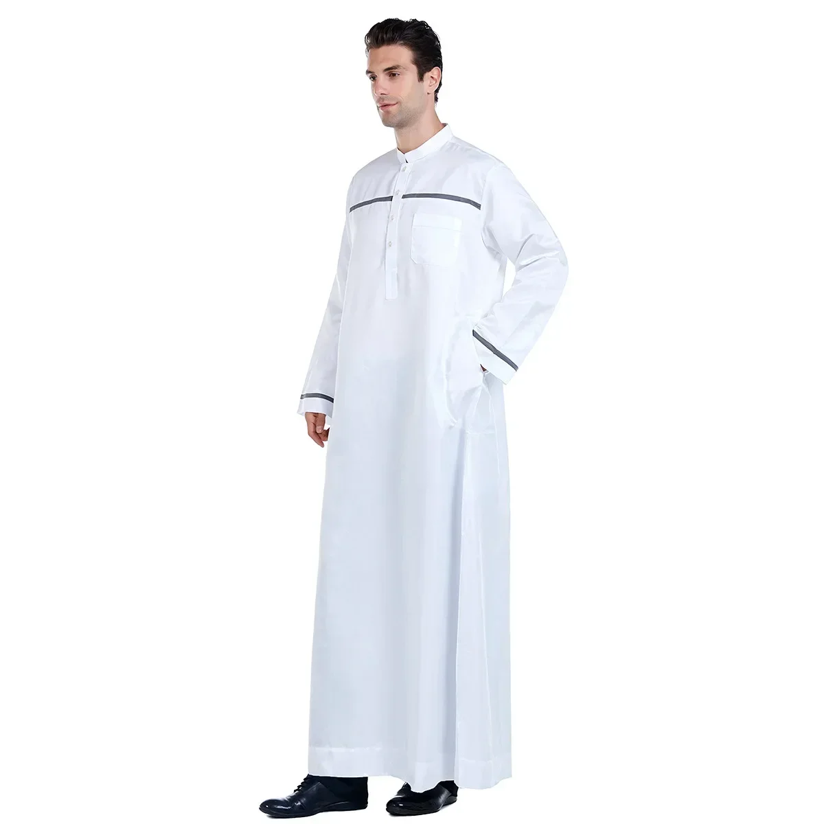 Abaya Abiti musulmani da uomo, Pakistan, Arabo, Dubai Abiti musulmani monoposto per il tempo libero all'aperto, Turchia, Marocco musulmano S-3XL