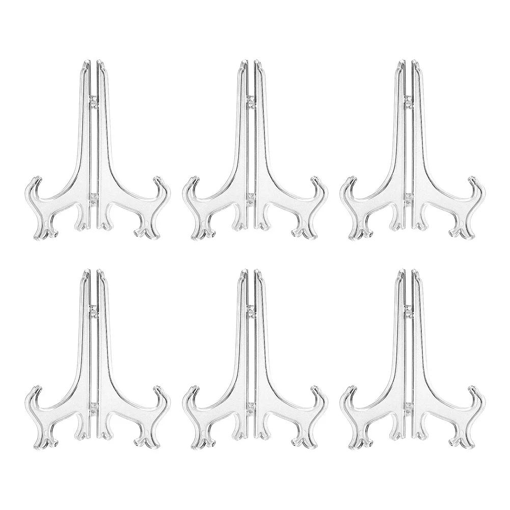 플라스틱 이젤 플레이트 거치대 웨딩 사진 액자 디스플레이 스탠드, 접시 스탠드 랙 받침대 거치대, 홈 데코